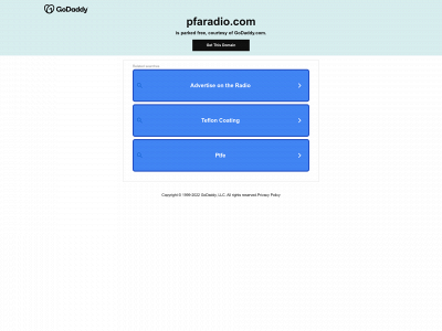 pfaradio.com snapshot