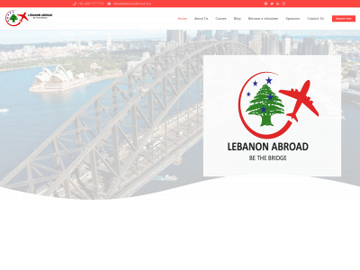 lebanonabroad.org snapshot