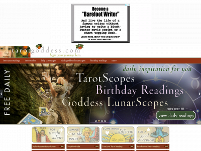 tarotgoddess.com snapshot