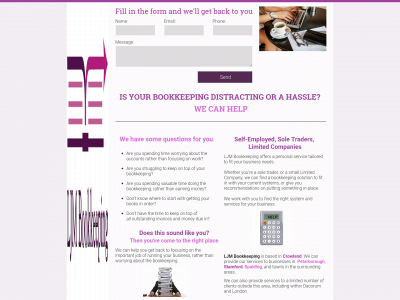 ljmbookkeeping.co.uk snapshot