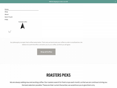 northsidecoffee.co.uk snapshot