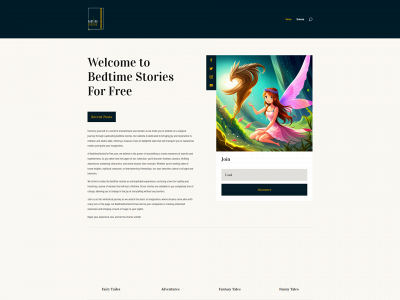 bedtimestoriesforfree.com snapshot