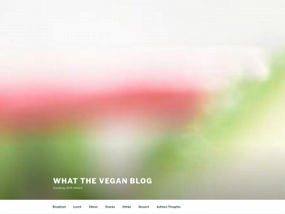 whattheveganblog.com snapshot
