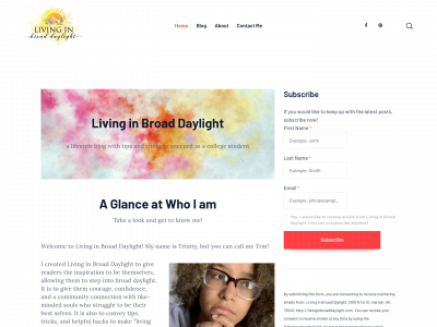 livinginbroaddaylight.com snapshot