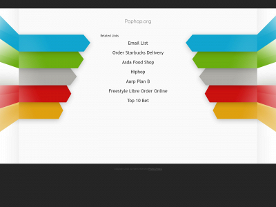 pophop.org snapshot