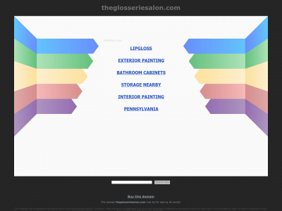 theglosseriesalon.com snapshot