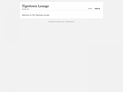 tigertownlounge.com snapshot