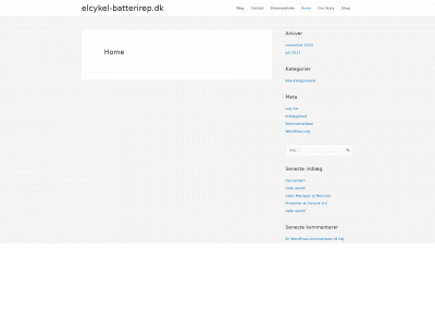 elcykel-batterirep.dk snapshot