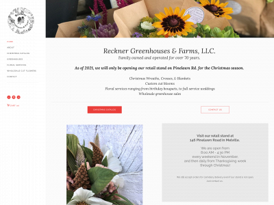 www.erecknergreenhouses.com snapshot