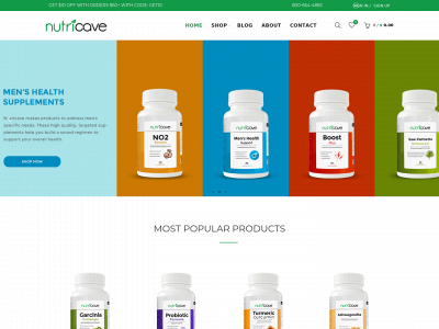 nutricave.com snapshot