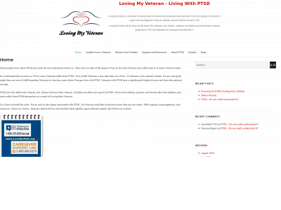 lovingmyveteran.com snapshot