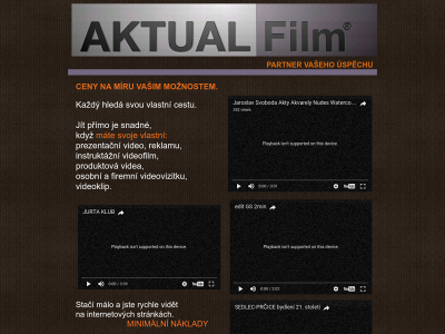 aktualfilm.cz snapshot