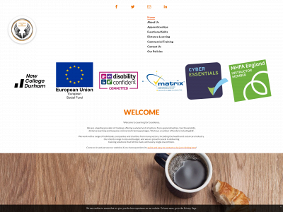 learningforexcellence.co.uk snapshot