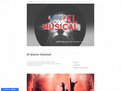 elmusical.weebly.com snapshot