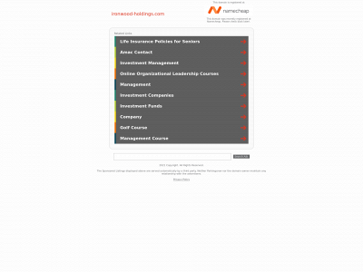 ironwood-holdings.com snapshot