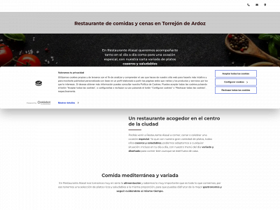 restaurantealasal.net snapshot