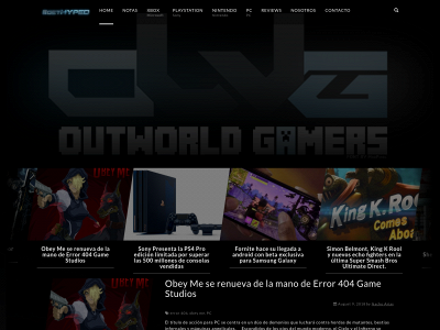outworldgamers.com snapshot