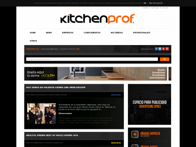 kitchenprof.com snapshot