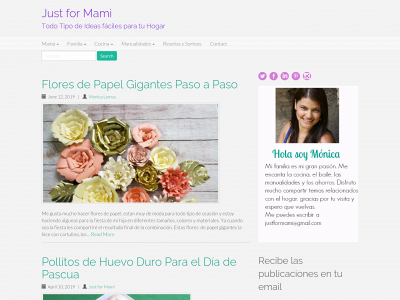 justformami.com snapshot