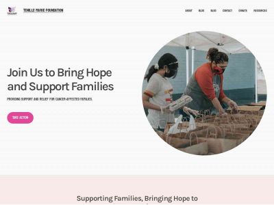 tenillemariefoundation.org snapshot
