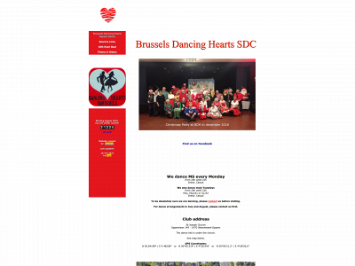 brusselsdancinghearts.be snapshot