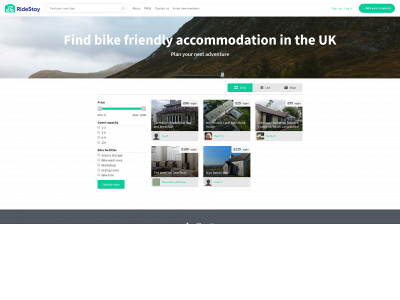 ridestay.co.uk snapshot