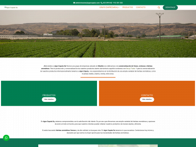 agrocupula.net snapshot