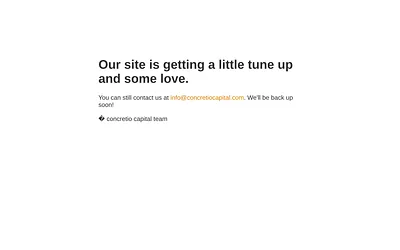 concretiocapital.com snapshot