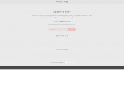 kaileighrose.co snapshot