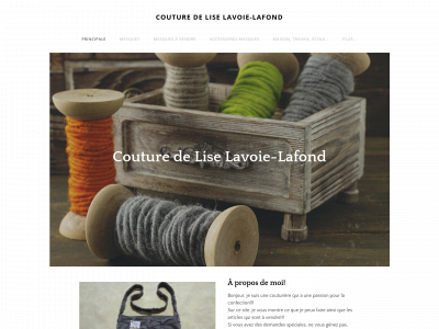 www.couturedeliselavoielafond.ca snapshot