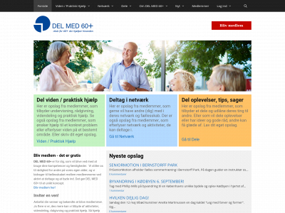 delmed60plus.dk snapshot