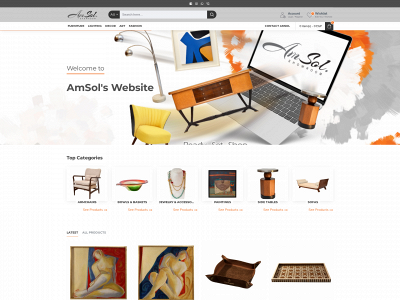 amsolshowroom.com snapshot