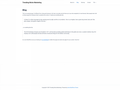 trendingniches.net snapshot