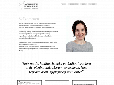 annefriberg.dk snapshot