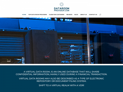 dataroomprovider.com snapshot
