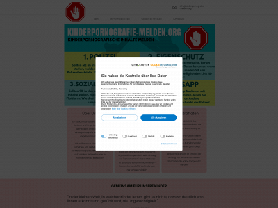 kinderpornografie-melden.org snapshot