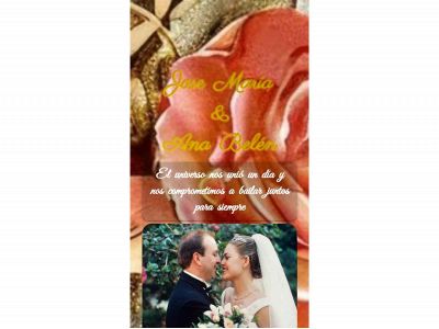 bodasdeplatadejosemariayanabelen.es snapshot