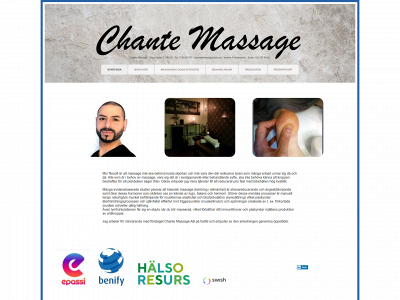 chantemassage.se snapshot