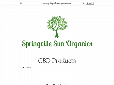 www.springvillesunorganics.com snapshot