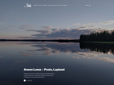 aneenloma.fi snapshot