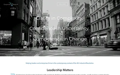www.corporaterebirth.com snapshot