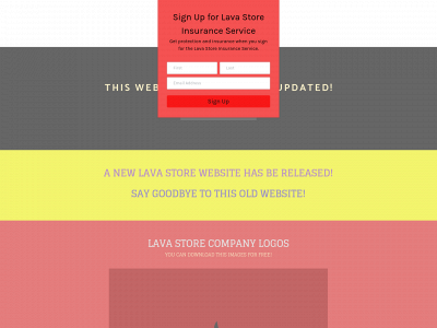 lavastore.weebly.com snapshot
