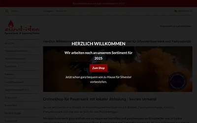 zuend-idee-pyroshop.de snapshot