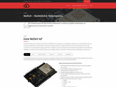 note-iot.com snapshot