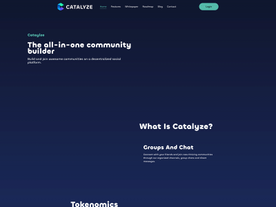 catalyze.one snapshot