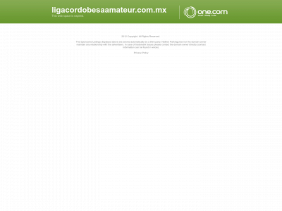 ligacordobesaamateur.com.mx snapshot