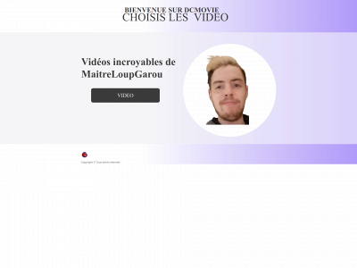 dcmovie.fr snapshot