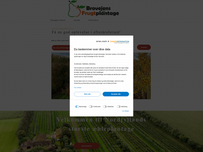 brovejensfrugt.dk snapshot