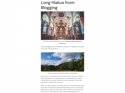 black-hills-catholic.com snapshot