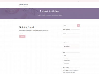sadarbnica.network snapshot